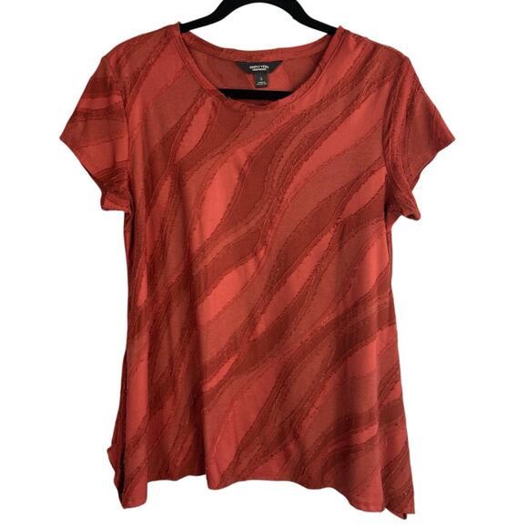 Simply Vera Vera Wang Tops - Simply Vera Vera Wang Textured Short Sleeve Tee Size S